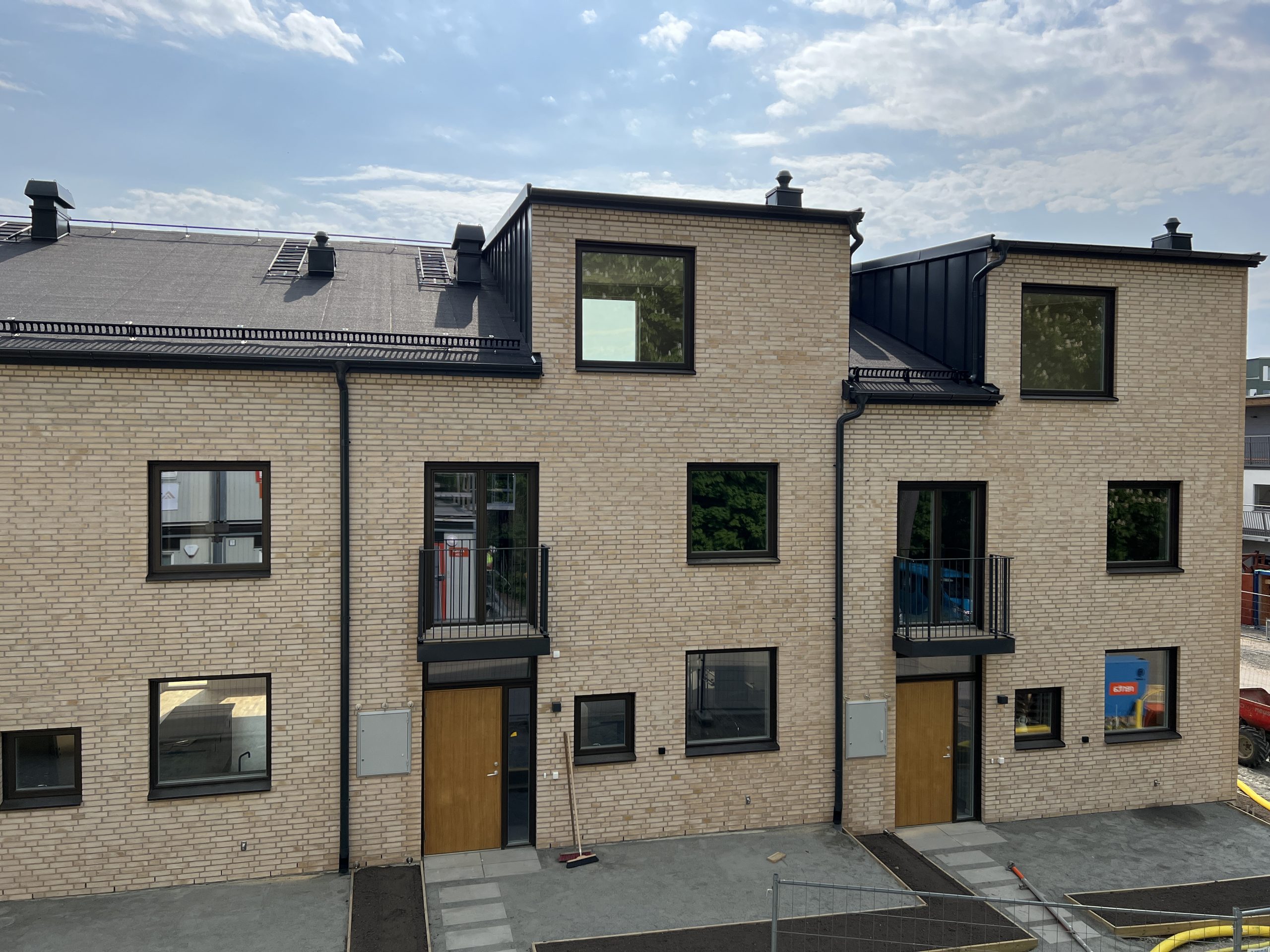 Orangeriet, 22 radhus i Ystad med hållbarhet, design och funktion i fokus.