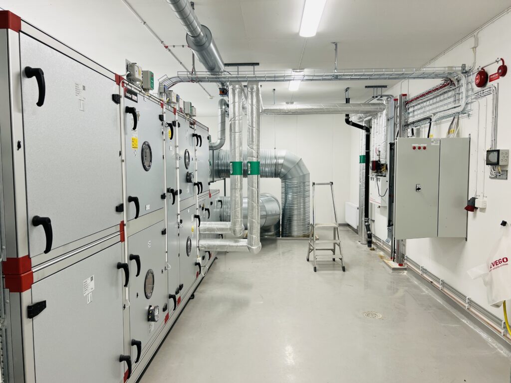 ny ventilationsanläggning