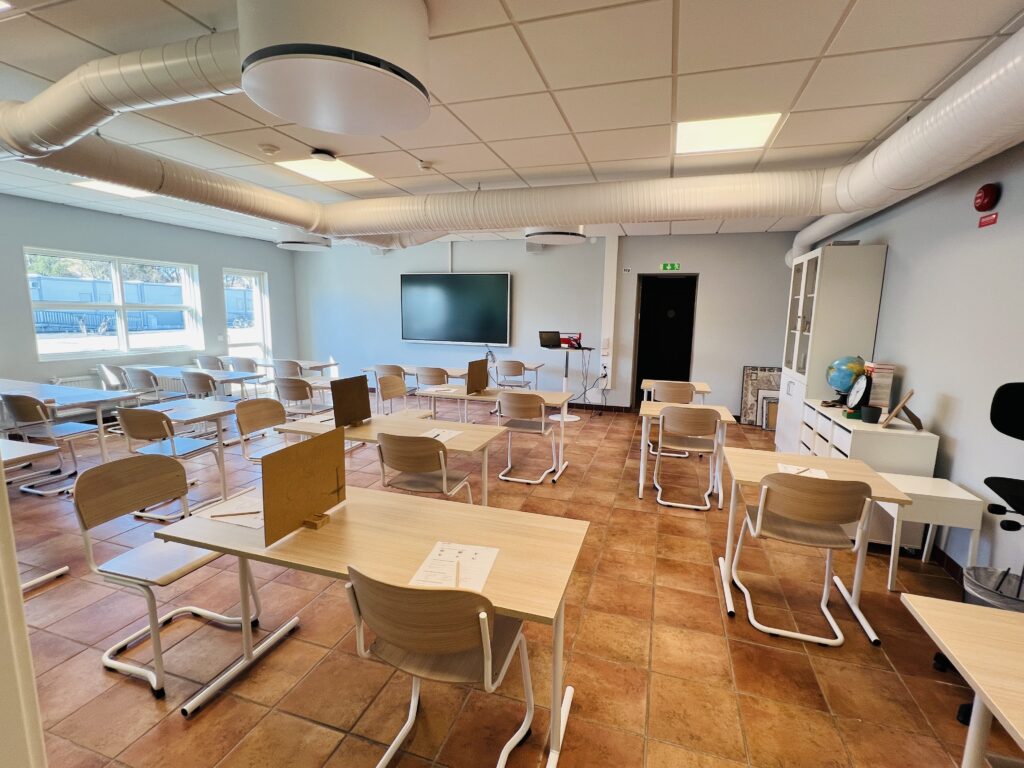Renovering av klassrum