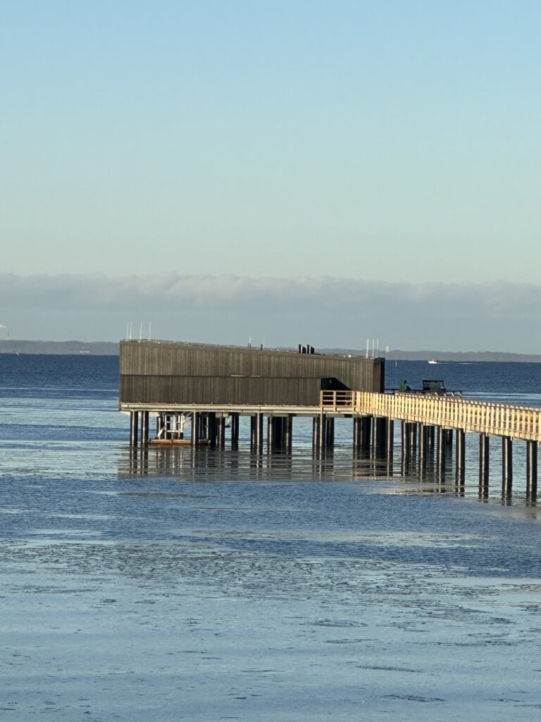 Kallbadhuset i Landskrona. Nybyggnad av Treano från september 2024 till februari 2025