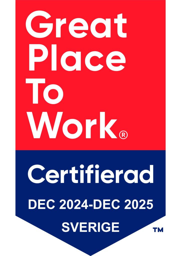 Great Place To Work GPTW, Treano Bygg är certifierade